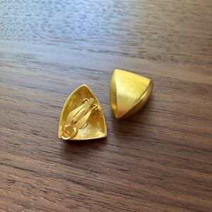 Givenchy Clip on Earrings in gold